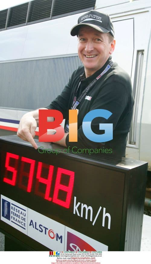 TGV Train Sets New Speed Record