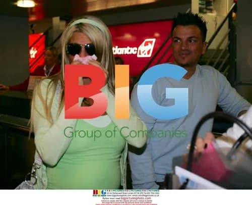 Pregnant Katie Price Leaves Heathrow