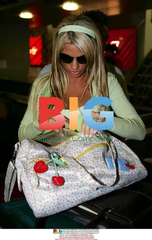 Pregnant Katie Price Leaves Heathrow