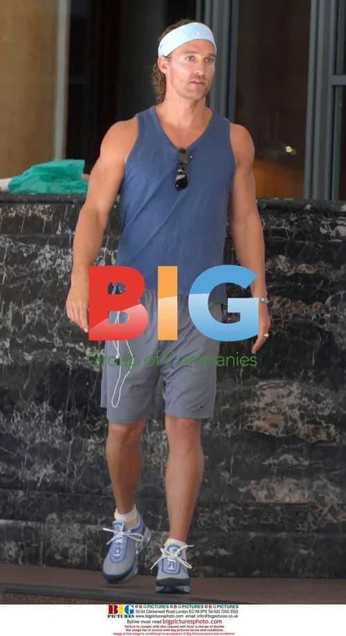 Matthew McConaughey Runs Through Sydney