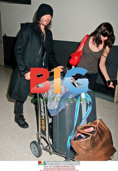 Russell Brand at LAX Airport