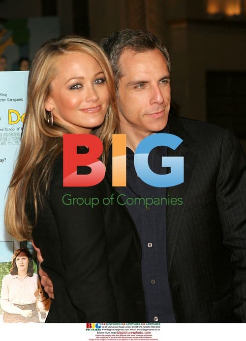 Christine Taylor and Ben Stiller at 'Year of the Dog' premiere