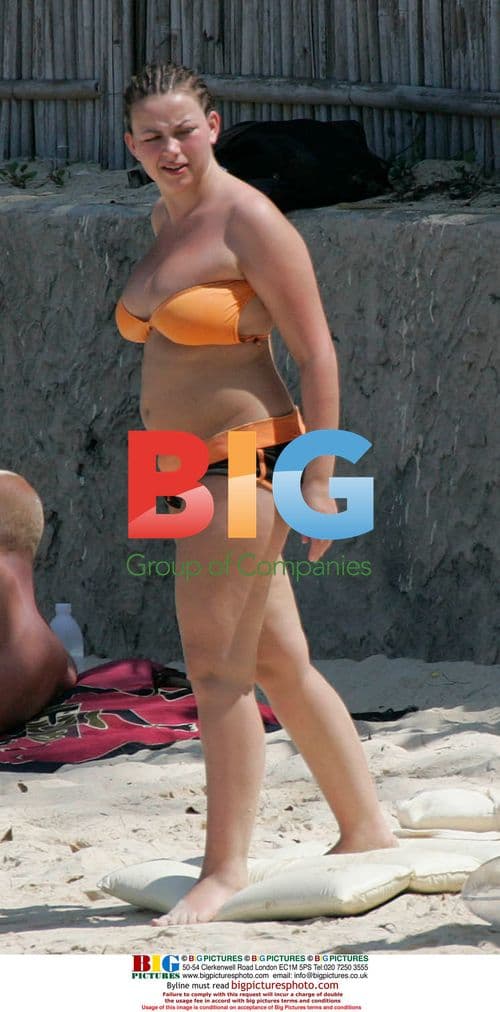 Charlotte Church and sister relax in Thailand