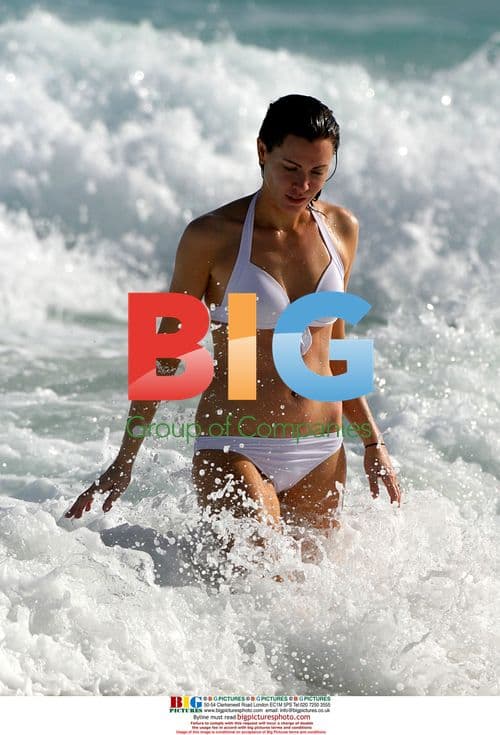 Linzi Stoppard Bikini Holiday