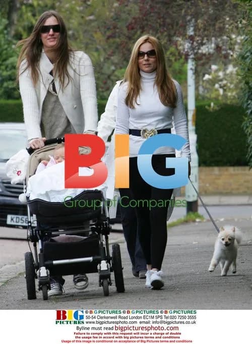 Geri Halliwell takes a walk in London