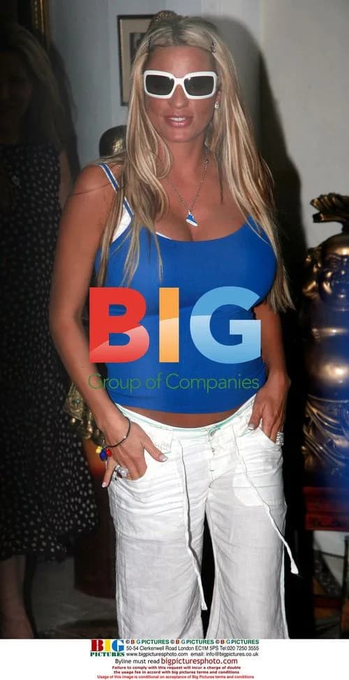 Pregnant Katie Price and Peter Andre in LA