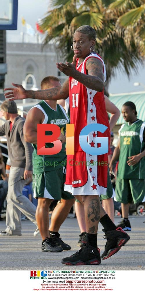 Dennis Rodman films "The Mini's"