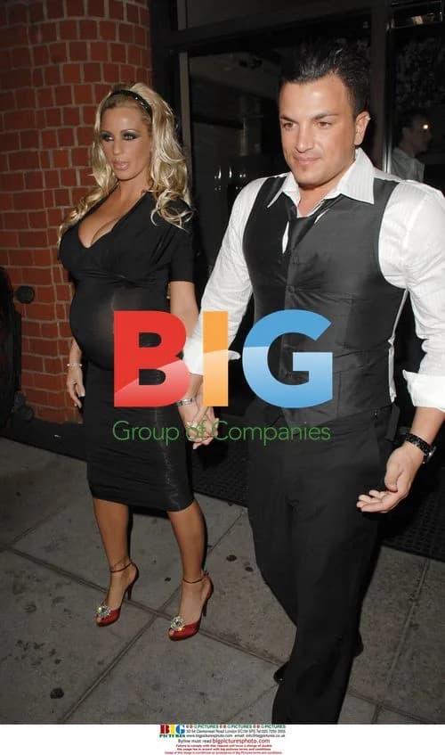 Katie Price and Peter Andre Dine in LA
