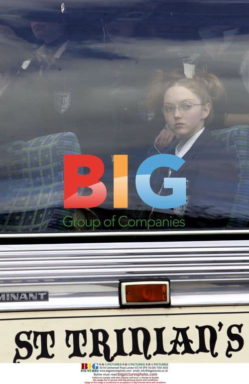 On the set of St. Trinian's movie