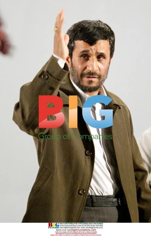 Mahmoud Ahmadinejad at Natanz Uranium Enrichment Facility