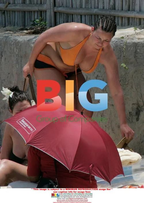 Charlotte Church and Gavin Henson's Sister on Beach