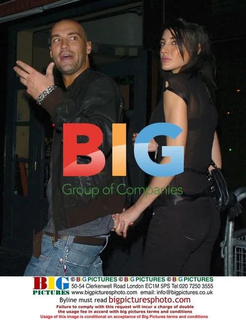 Calum Best and mystery girl at club