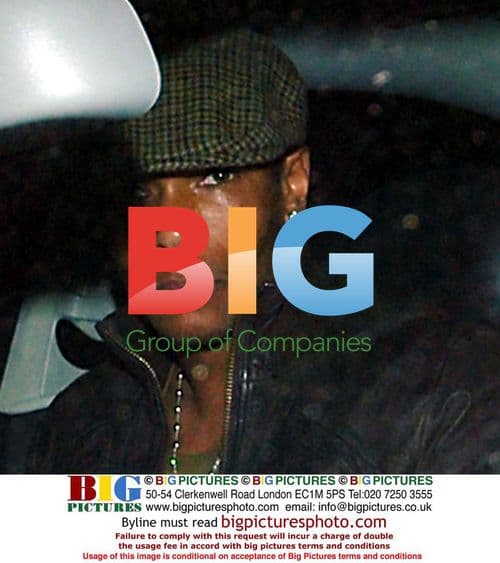 Danielle Lloyd and Marcus Bent Leaving Nightclub