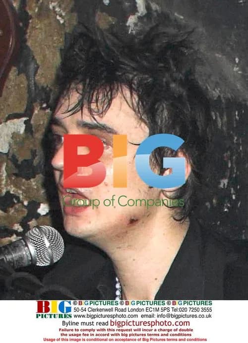 Pete Doherty at 12 Bar Club Gig