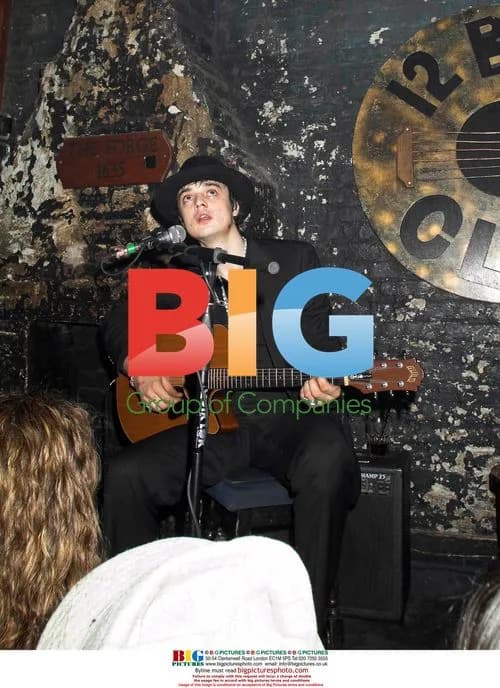 Pete Doherty Performs at 12 Bar Club