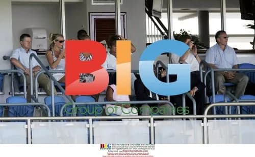 Prince Harry and Chelsy Davy at Cricket Match