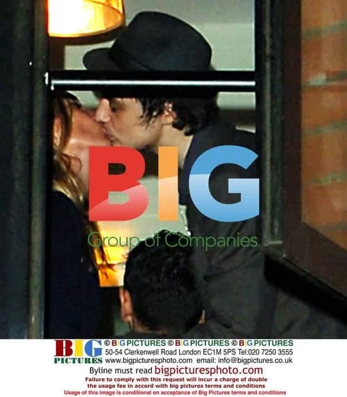 Pete Doherty and Kate Moss at Hackney Empire