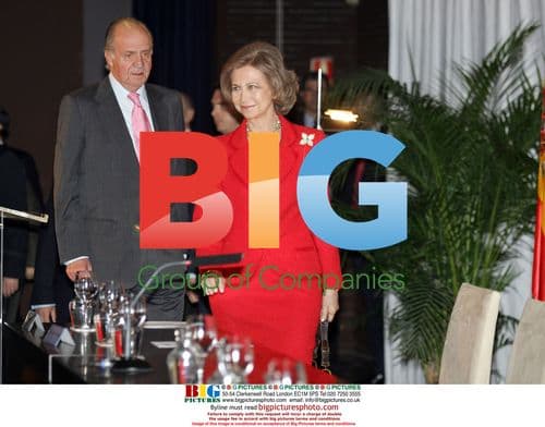 King Juan Carlos and Queen Sophia host awards ceremony