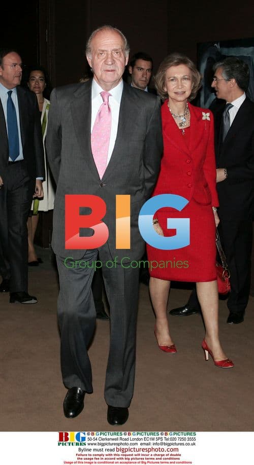 King Juan Carlos & Queen Sophia at Awards Ceremony