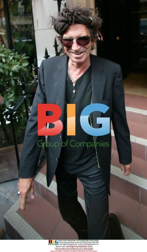 Keith Richards & Charlie Watts at San Lorenzo