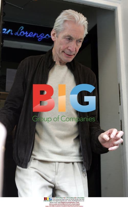 Keith Richards and Charlie Watts at San Lorenzo