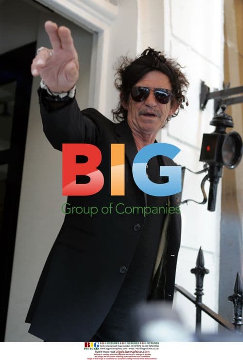 Keith Richards and Charlie Watts at San Lorenzo