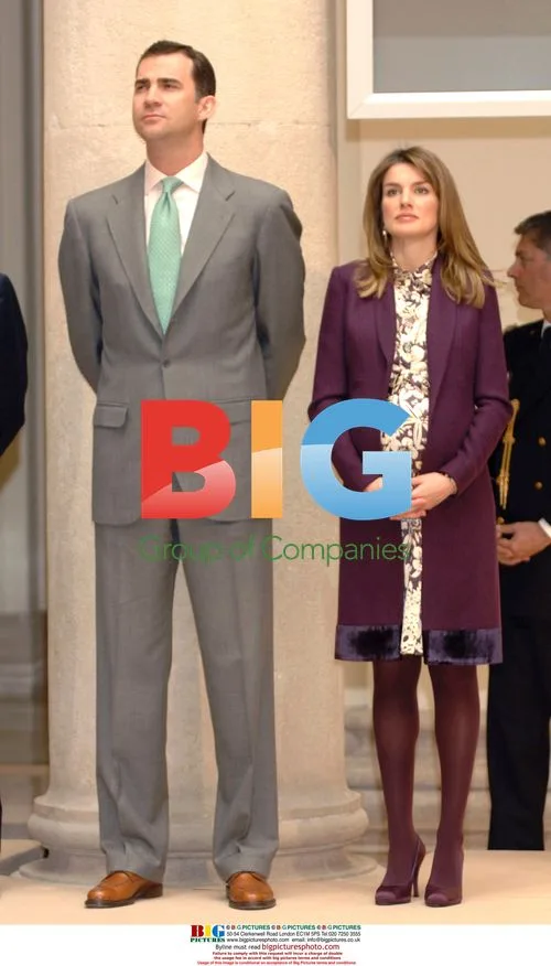 Crown Prince Felipe and Princess Letizia at Awards Ceremony