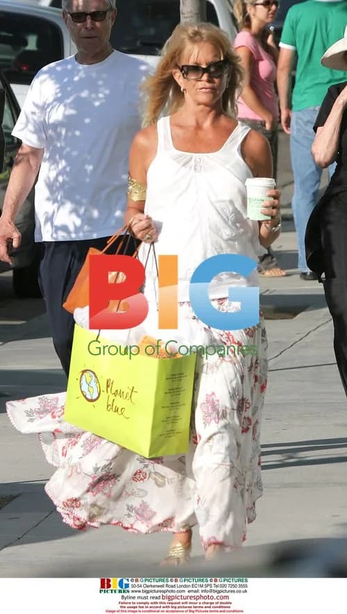 Goldie Hawn Shows Off Gypsy Style Shopping