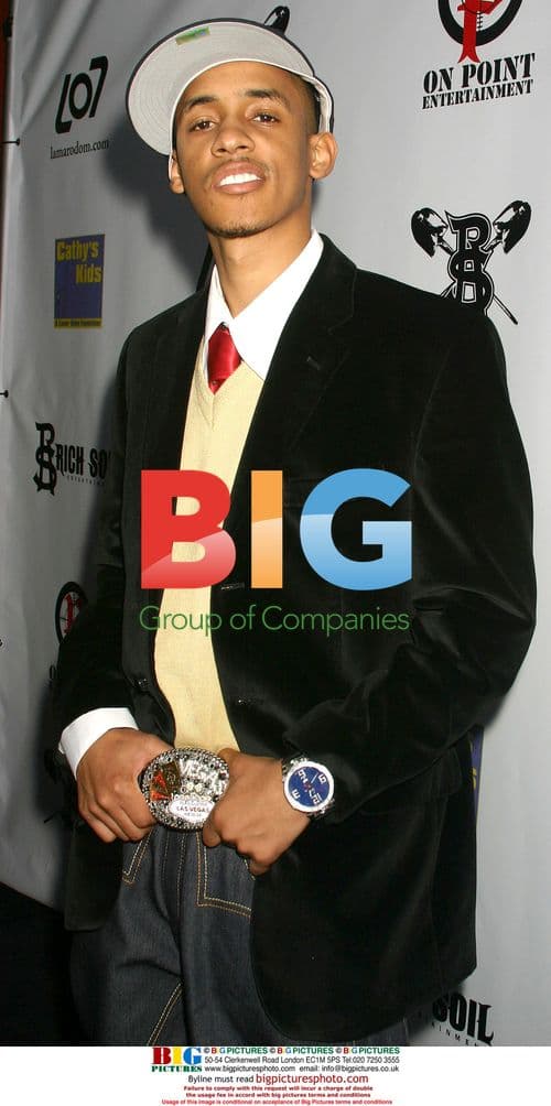 Rapper Ali Vegas at Lamar Odoms Entertainment Showcase