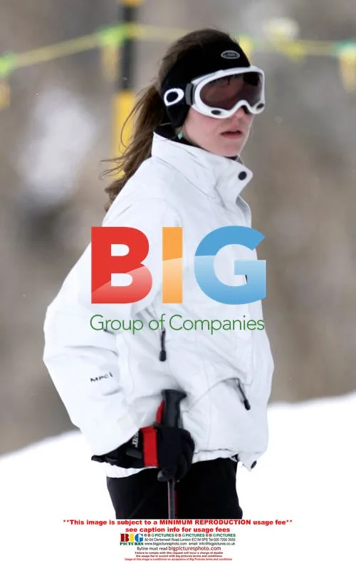 Prince William and Kate Middleton on the Slopes