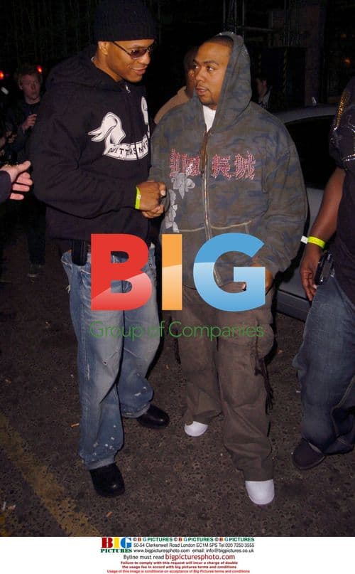 Timbaland Arrives at Movida Club Party