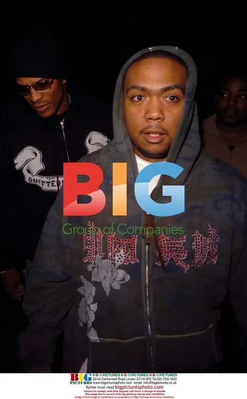 Timbaland Arrives at London Club