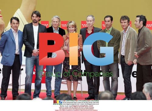 Presentation of Master Senior Tennis Tournament in Madrid