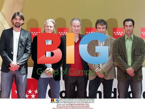 Presentation of the Master Senior Tennis Tournament in Madrid