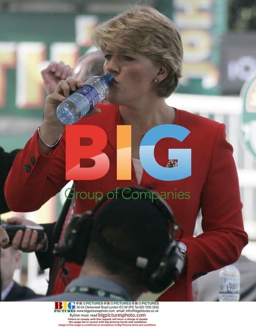 Clare Balding at the Grand National