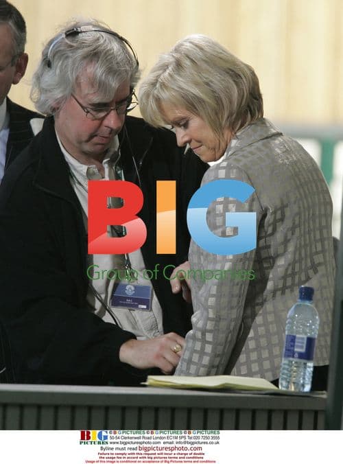Sue Barker at the Grand National