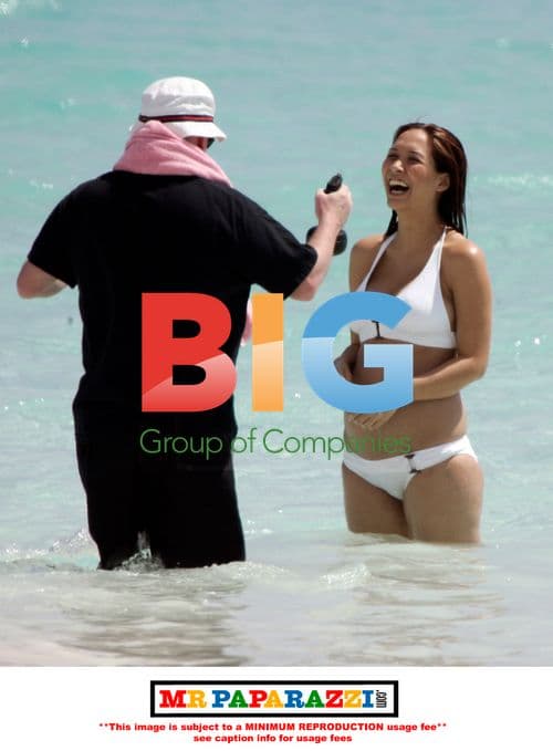 Myleene Klass Marks & Spencer Swimwear Photoshoot