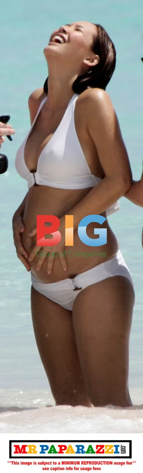 Myleene Klass Marks & Spencer Swim Shoot
