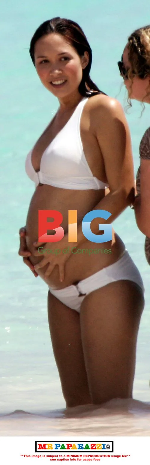 Myleene Klass' Swimwear Photoshoot