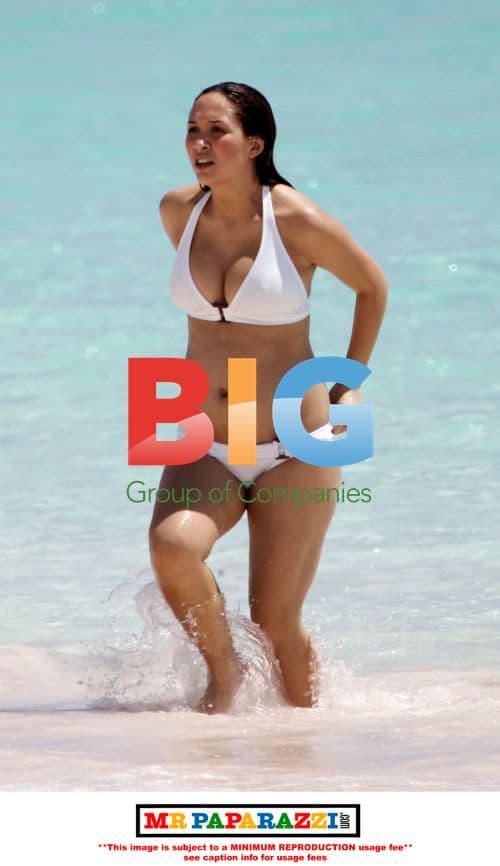 Myleene Klass Marks & Spencer Swimwear Shoot