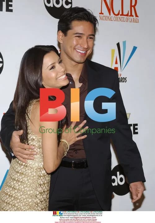 Eva Longoria and Mario Lopez at 2007 ALMA Awards