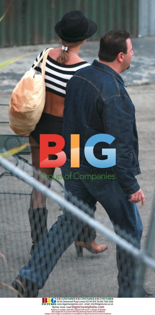 Britney Spears at Millennium Dance Studio