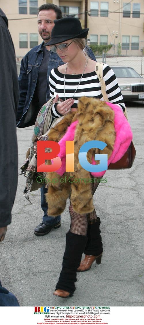 Britney Spears at Millennium Dance Studio