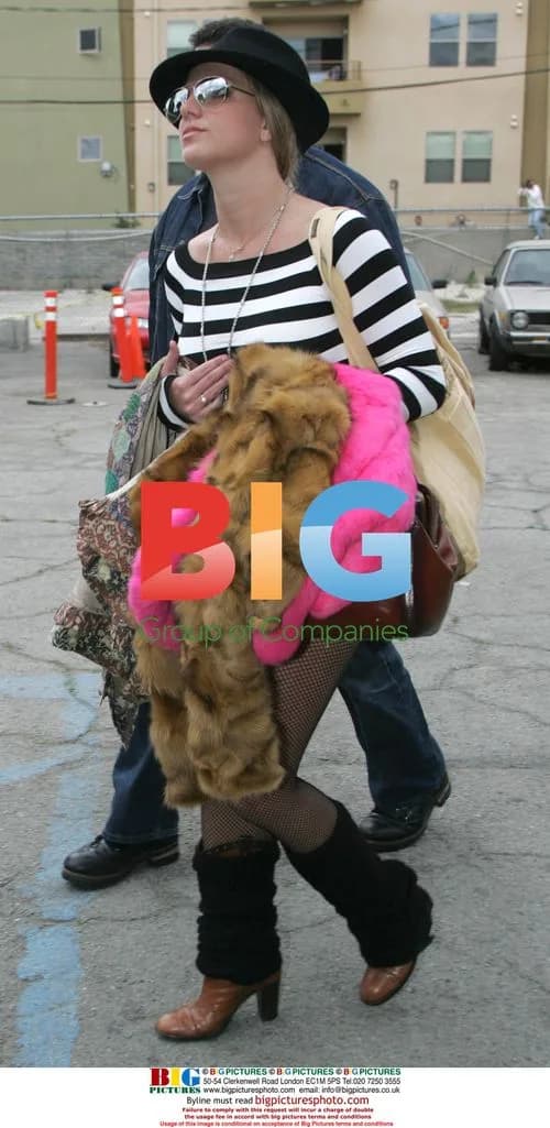 Britney Spears at Millennium Dance Studio