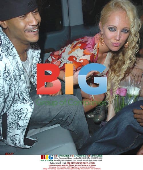 Aisleyne Horgan Wallace and Neo at Aura club