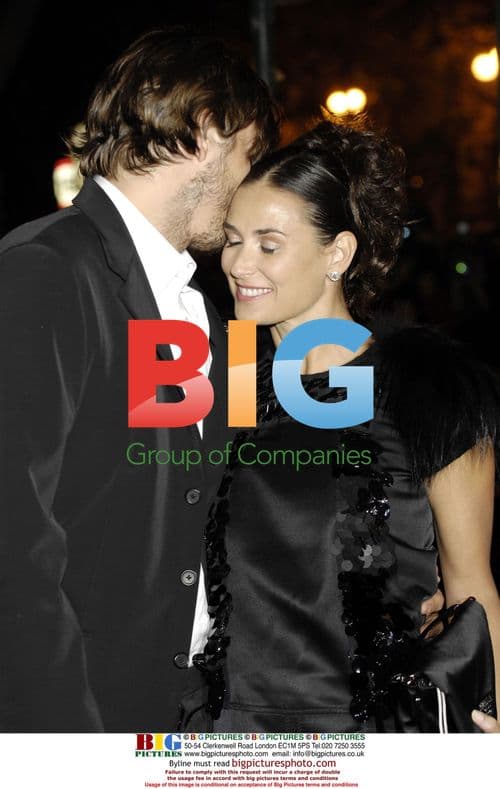 Demi Moore and Ashton Kutcher at Prada's America's Cup Party