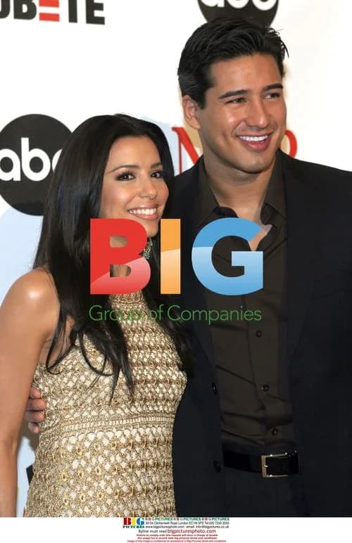 Eva Longoria and Mario Lopez at 2007 ALMA Awards
