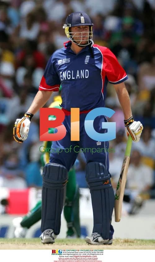Freddie Flintoff playing for England
