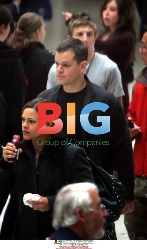 Matt Damon Filming Bourne Ultimatum