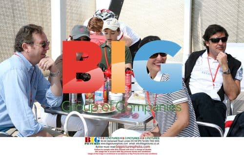 Demi Moore and Ashton Kutcher at the America Cup